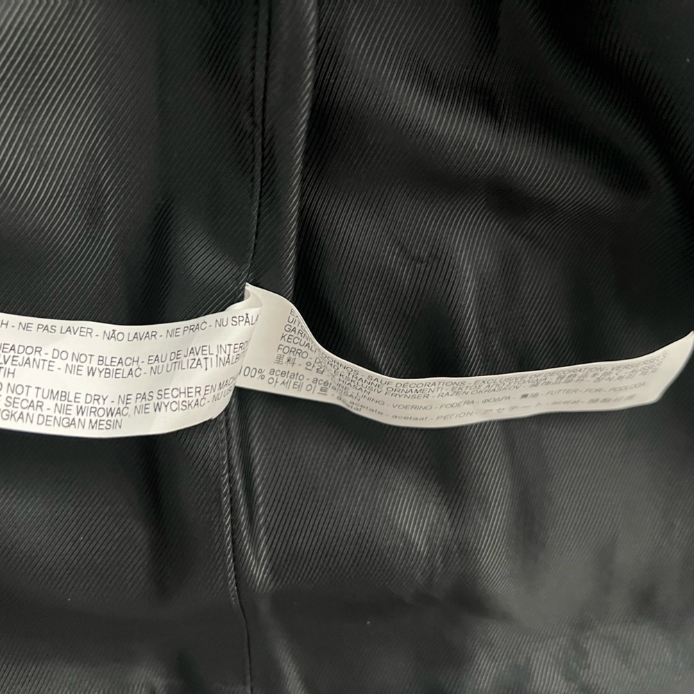 Zara Basic Collection Tweed Style Black White Bla… - image 6